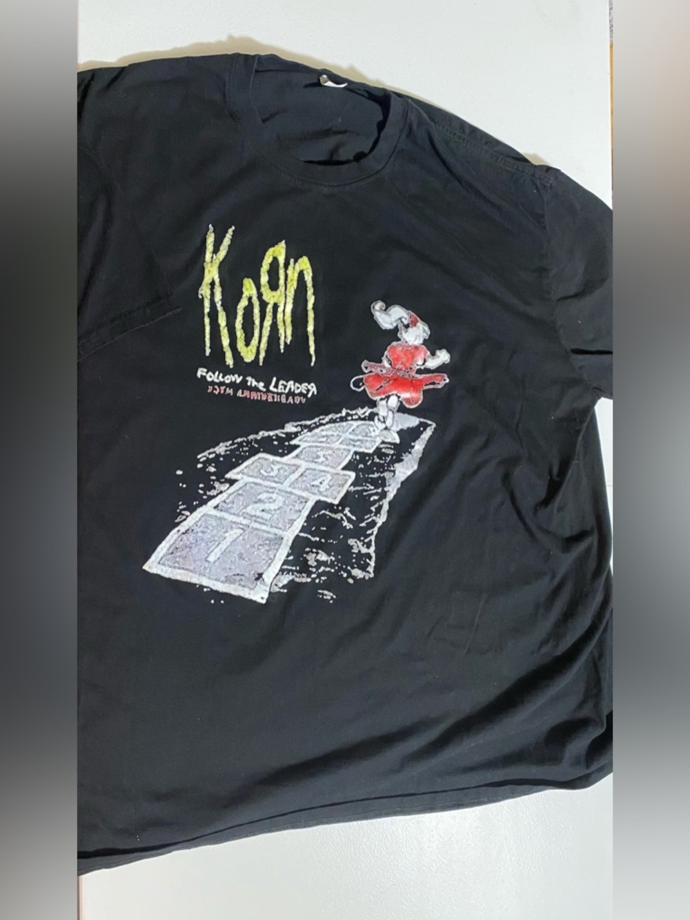 Korn Follow the Leader Graphic Band Tee - Black 4X #2056